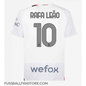 AC Milan Rafael Leao #10 Replik Auswärtstrikot 2023-24 Kurzarm